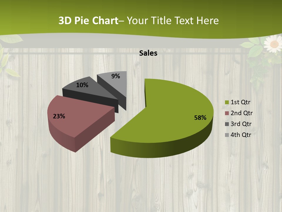 Bulletin Board Image PowerPoint Template