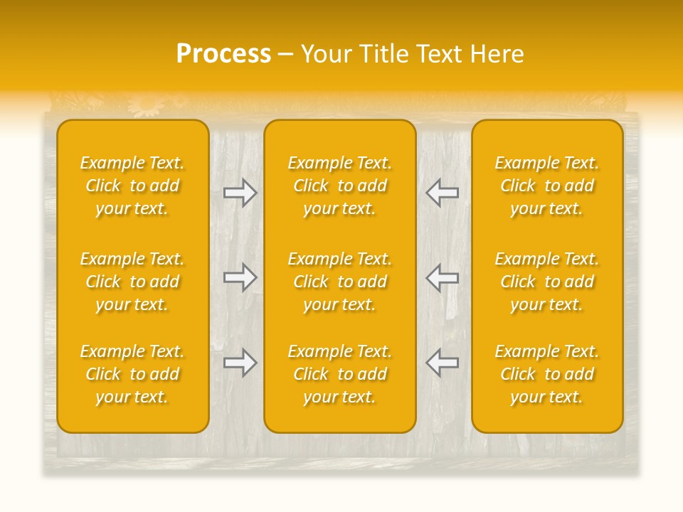 A Piece Of Wood With Grass On Top Of It PowerPoint Template