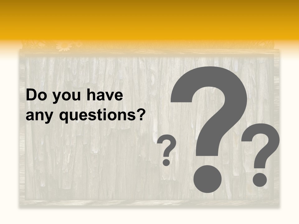 A Piece Of Wood With Grass On Top Of It PowerPoint Template