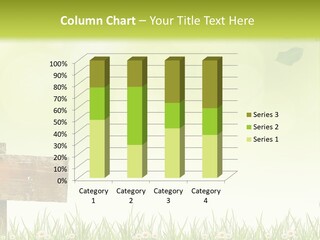 A Wooden Bench Sitting In The Middle Of A Field PowerPoint Template