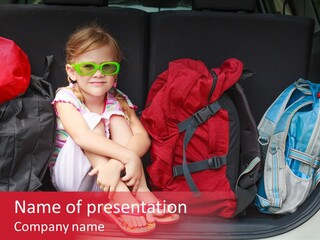 Auto Kid Resort PowerPoint Template