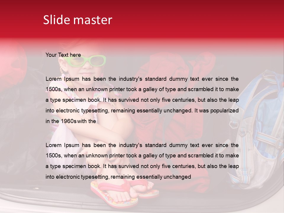 Auto Kid Resort PowerPoint Template