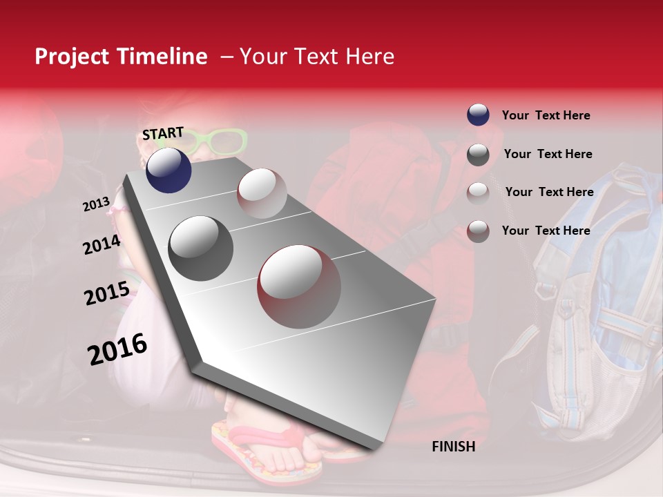 Auto Kid Resort PowerPoint Template