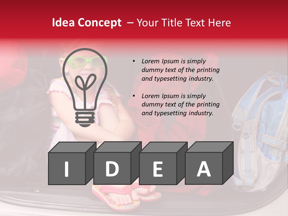 Auto Kid Resort PowerPoint Template