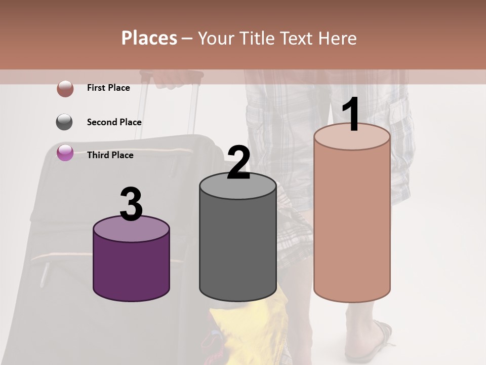 Eile Sandalen Hintergrund PowerPoint Template