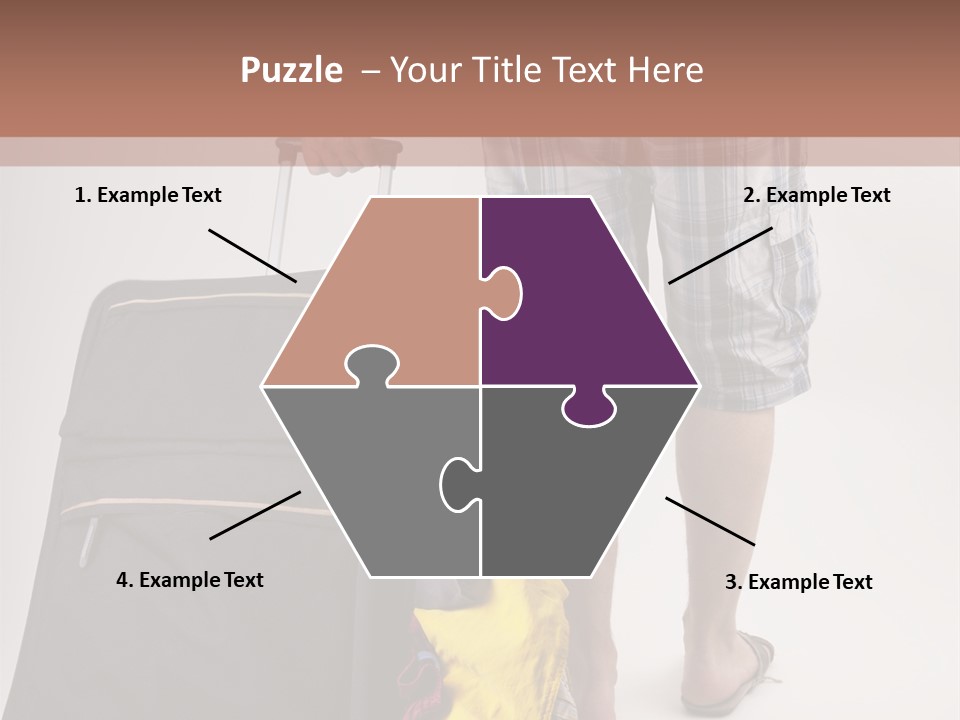 Eile Sandalen Hintergrund PowerPoint Template