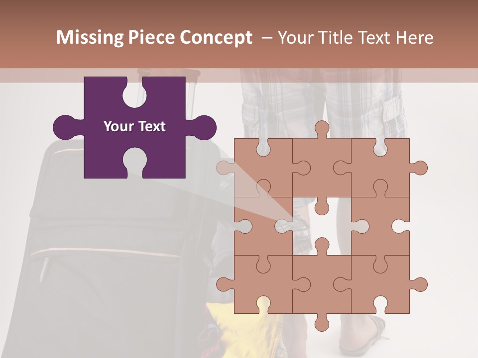 Eile Sandalen Hintergrund PowerPoint Template