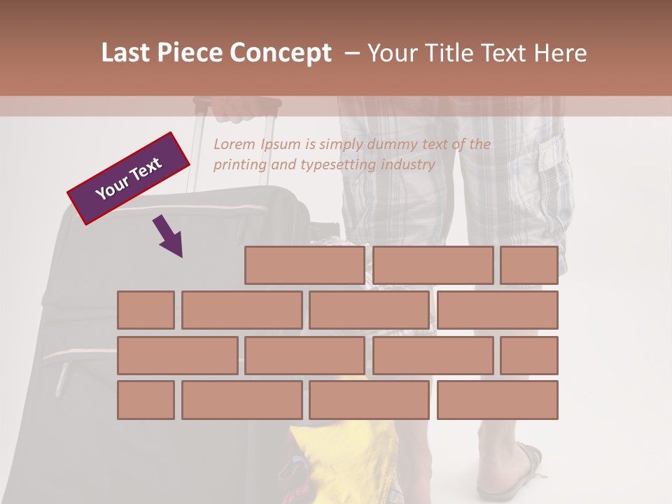 Eile Sandalen Hintergrund PowerPoint Template