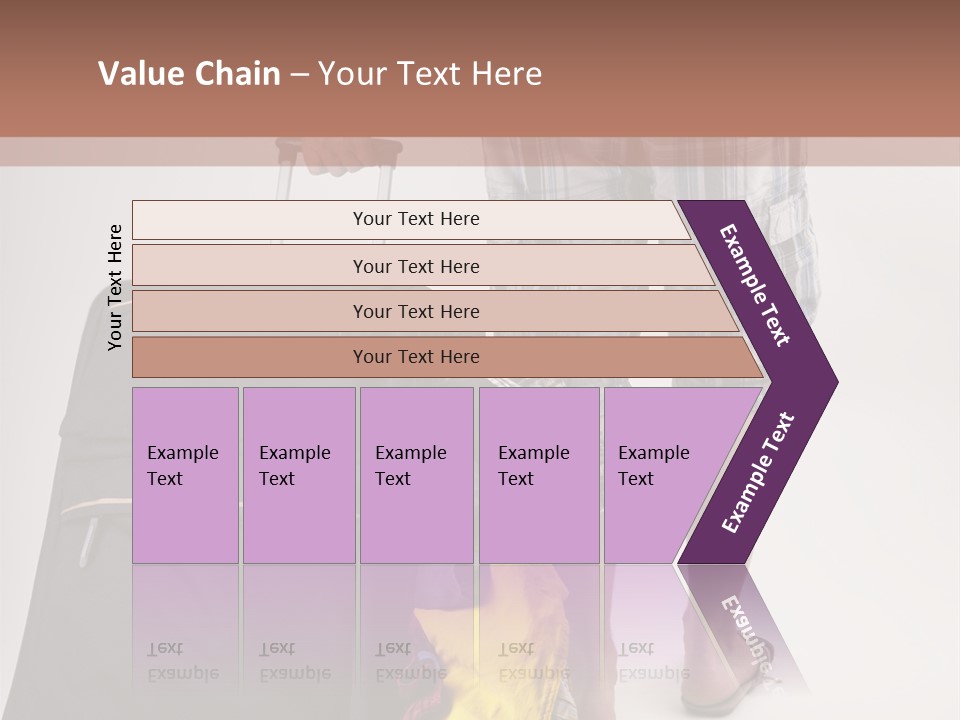 Eile Sandalen Hintergrund PowerPoint Template