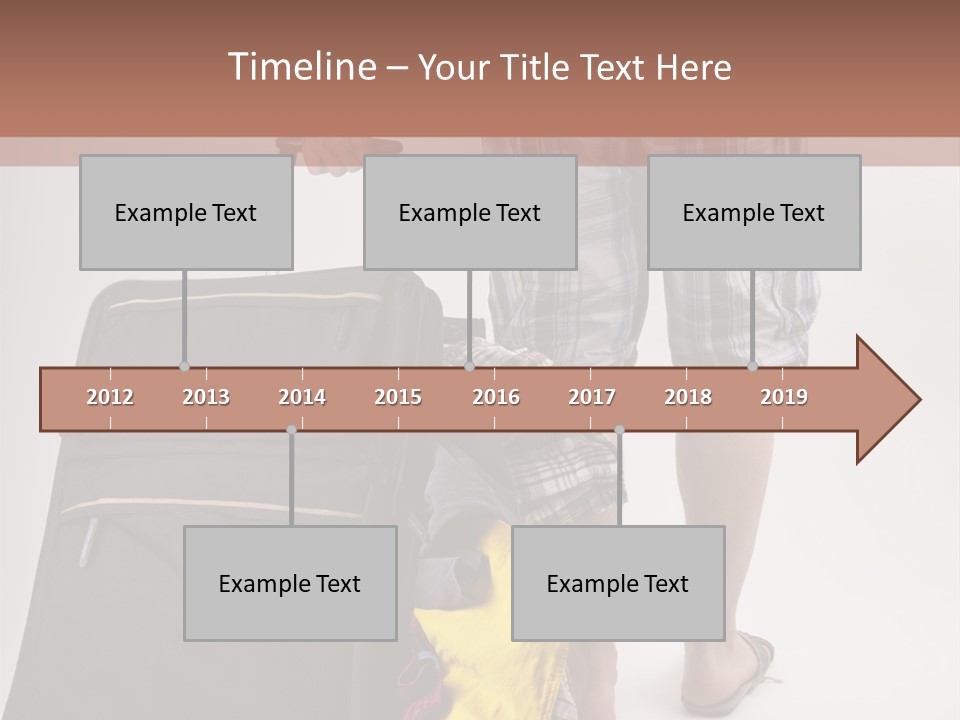 Eile Sandalen Hintergrund PowerPoint Template