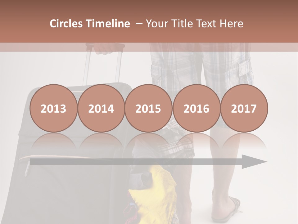 Eile Sandalen Hintergrund PowerPoint Template