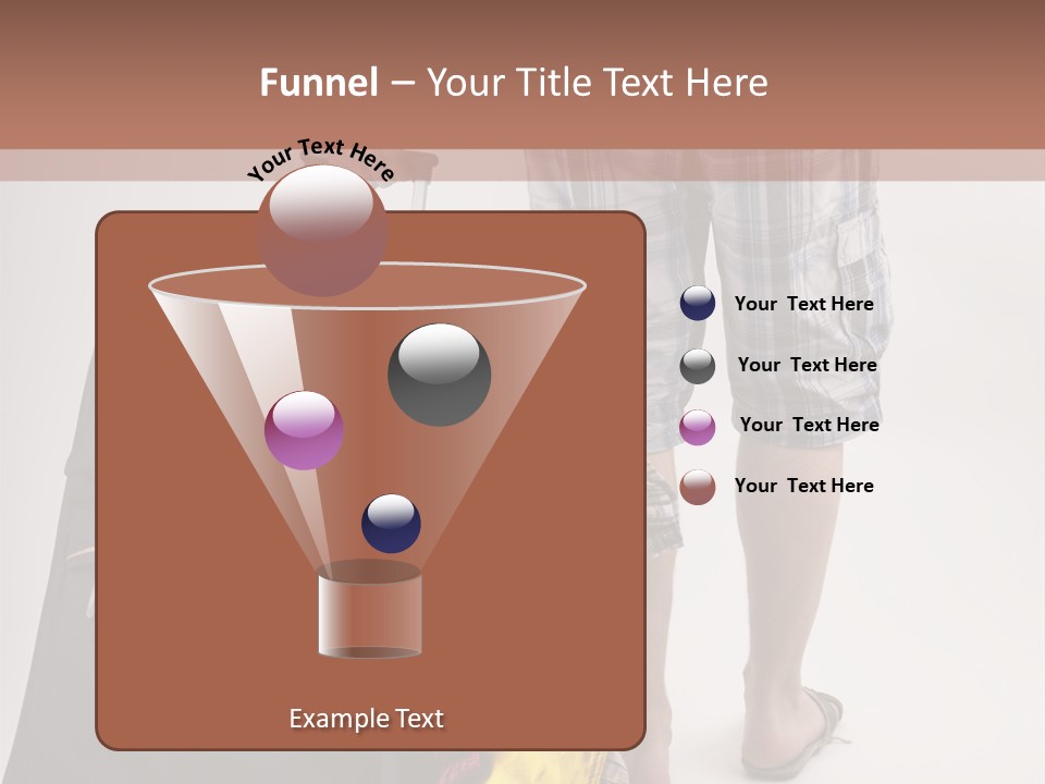 Eile Sandalen Hintergrund PowerPoint Template