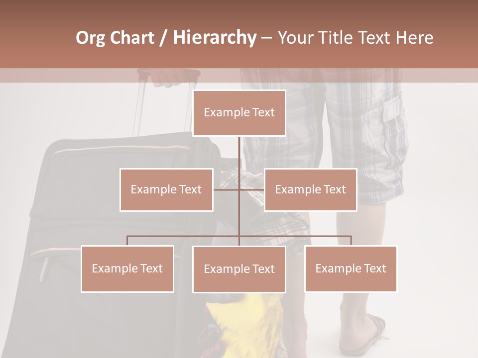 Eile Sandalen Hintergrund PowerPoint Template