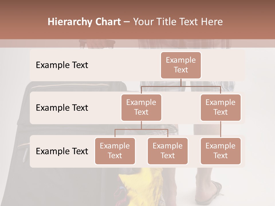 Eile Sandalen Hintergrund PowerPoint Template
