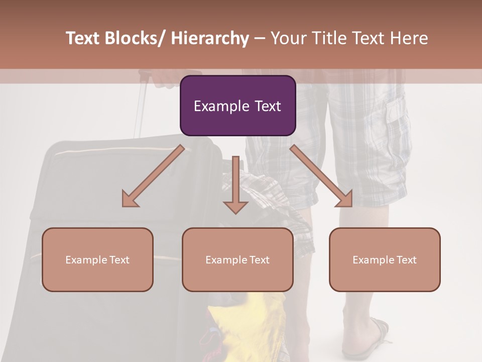 Eile Sandalen Hintergrund PowerPoint Template