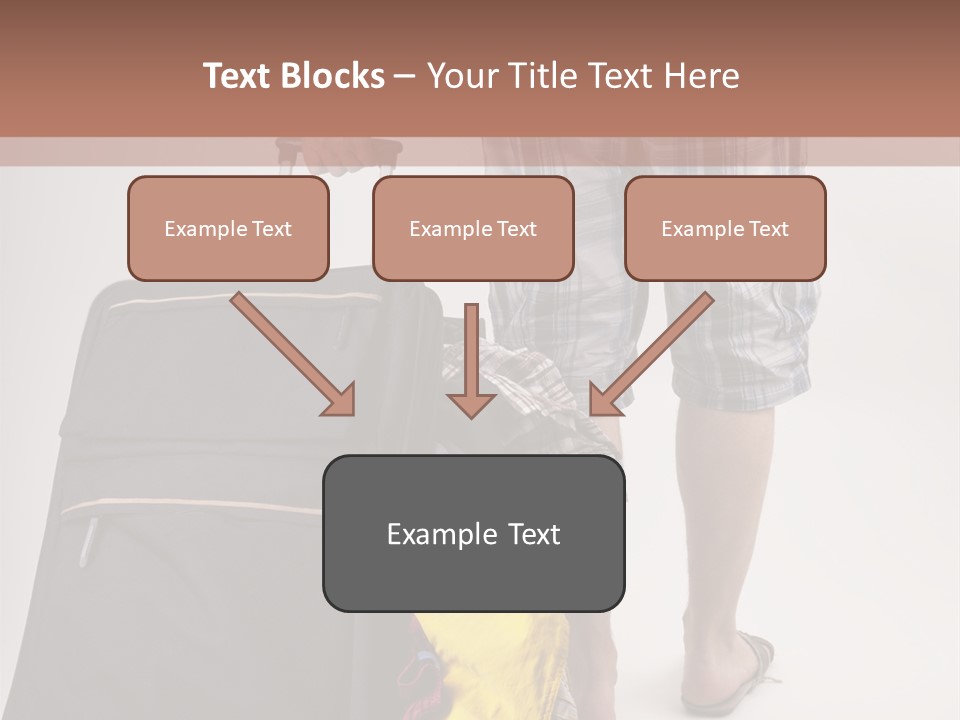 Eile Sandalen Hintergrund PowerPoint Template