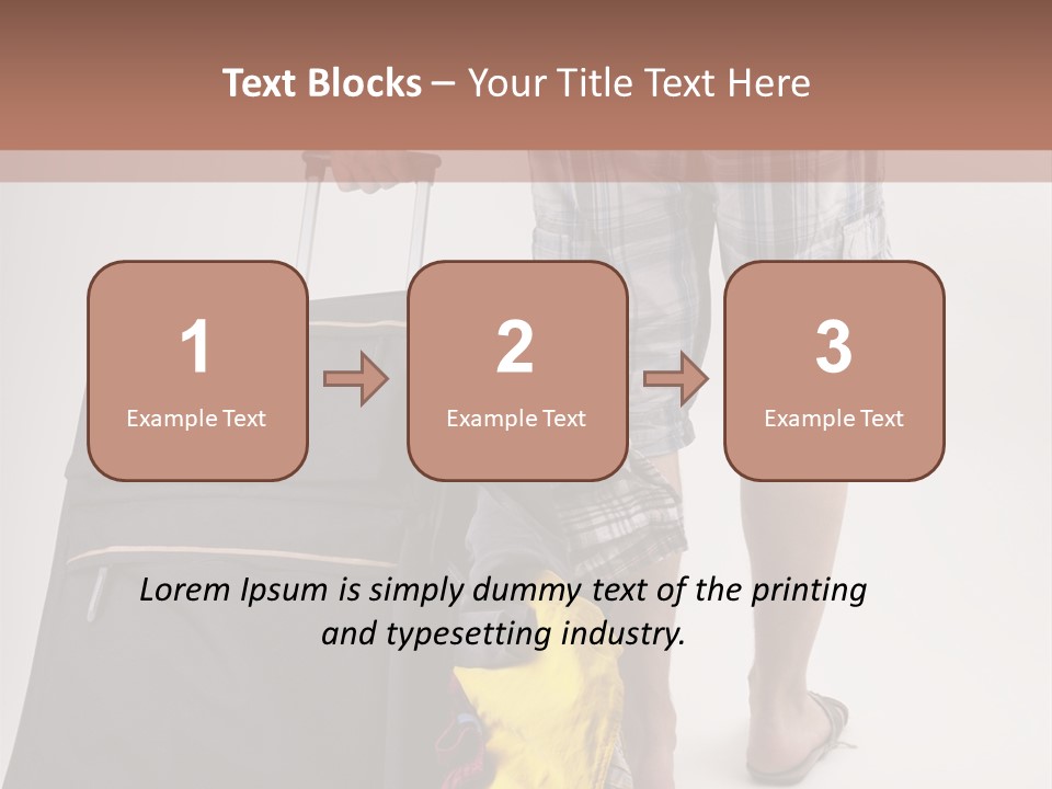 Eile Sandalen Hintergrund PowerPoint Template