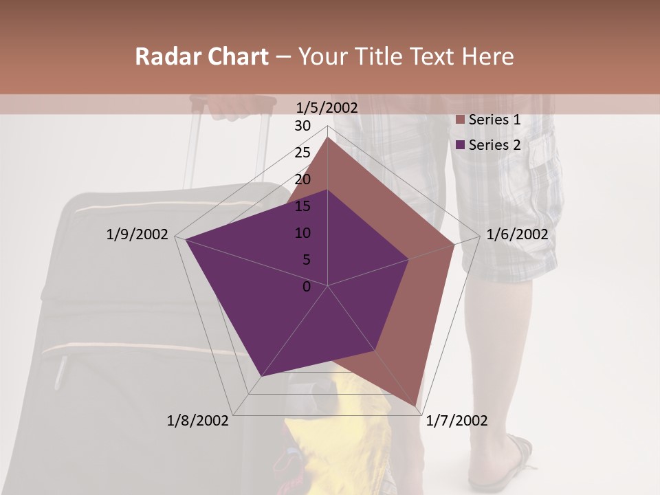 Eile Sandalen Hintergrund PowerPoint Template