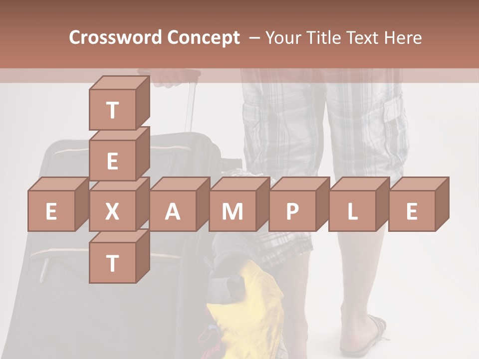 Eile Sandalen Hintergrund PowerPoint Template