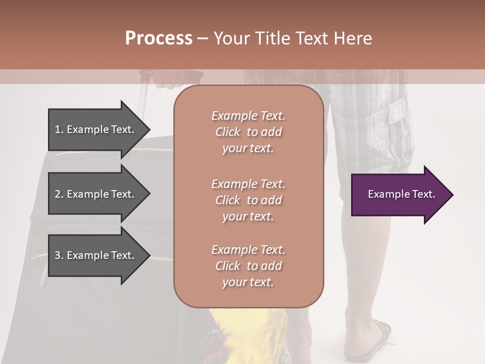 Eile Sandalen Hintergrund PowerPoint Template