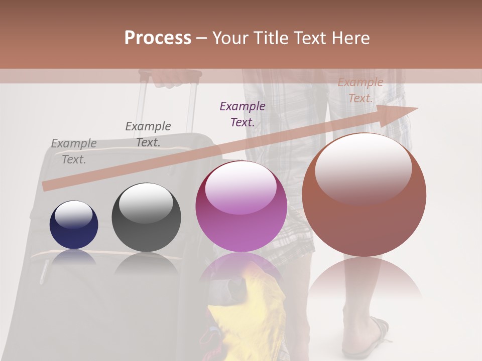 Eile Sandalen Hintergrund PowerPoint Template