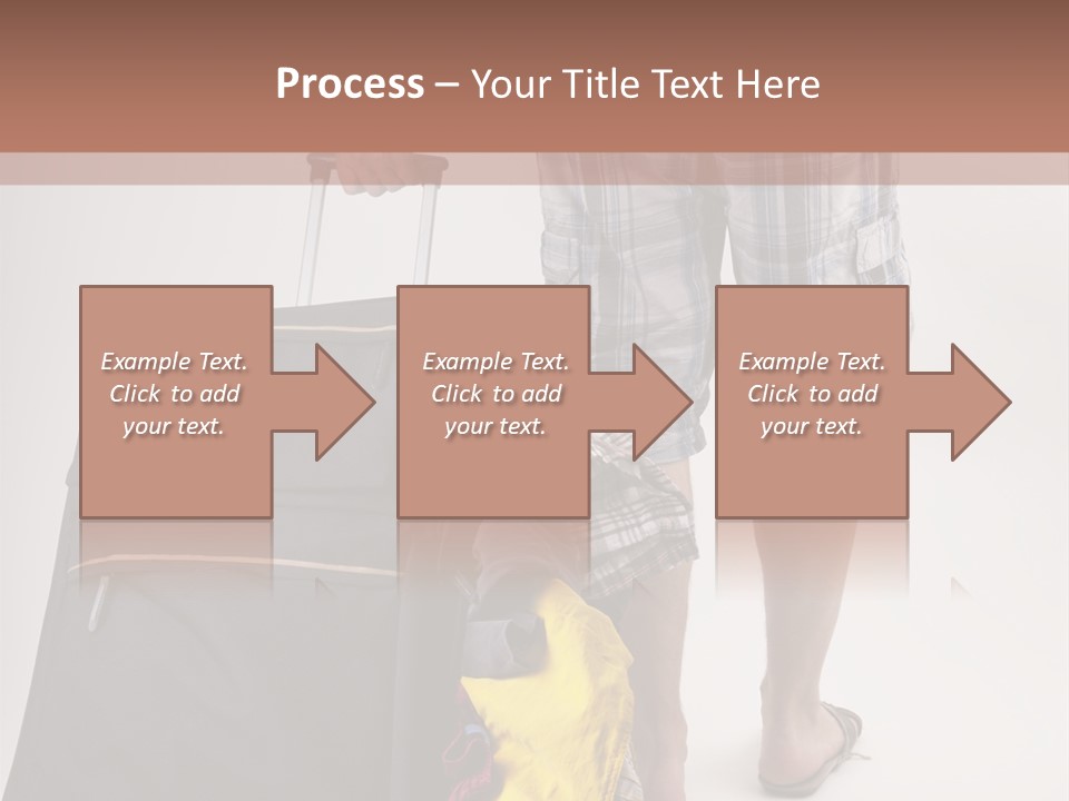 Eile Sandalen Hintergrund PowerPoint Template