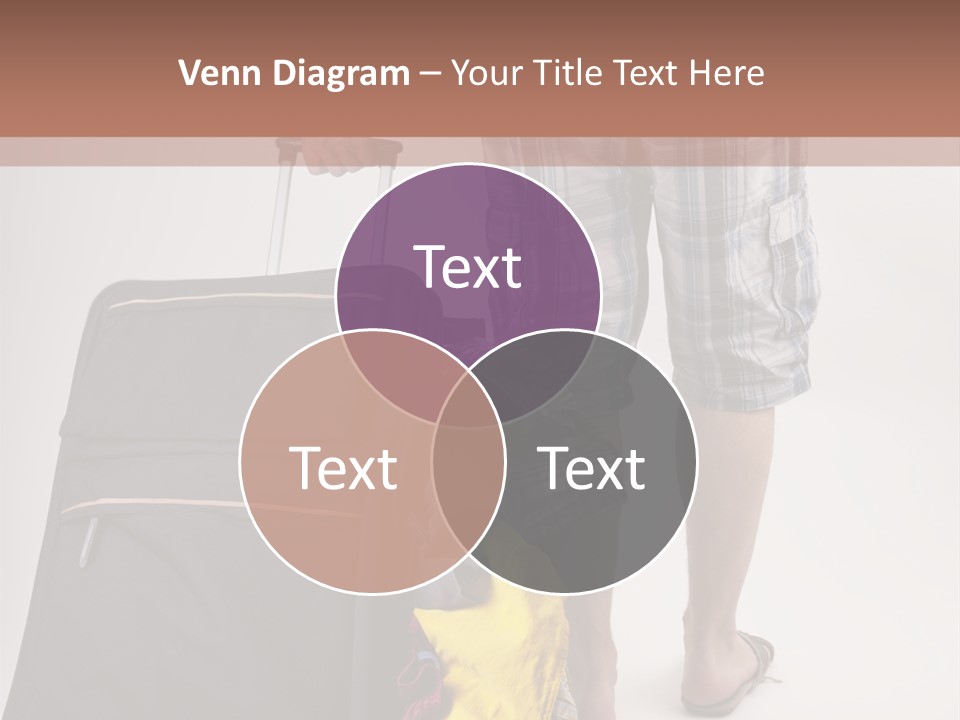 Eile Sandalen Hintergrund PowerPoint Template