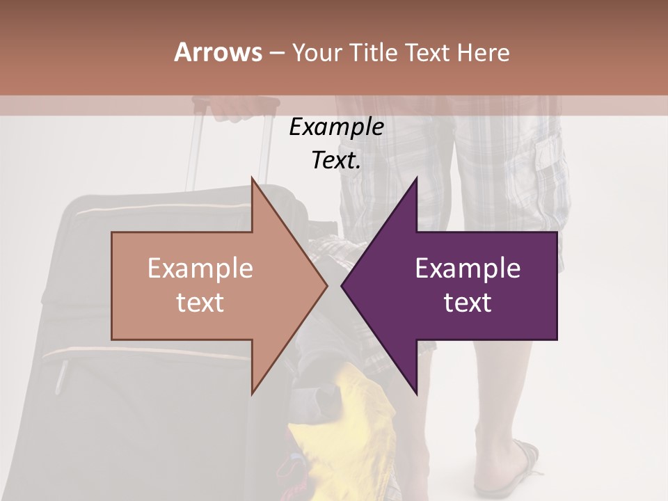 Eile Sandalen Hintergrund PowerPoint Template
