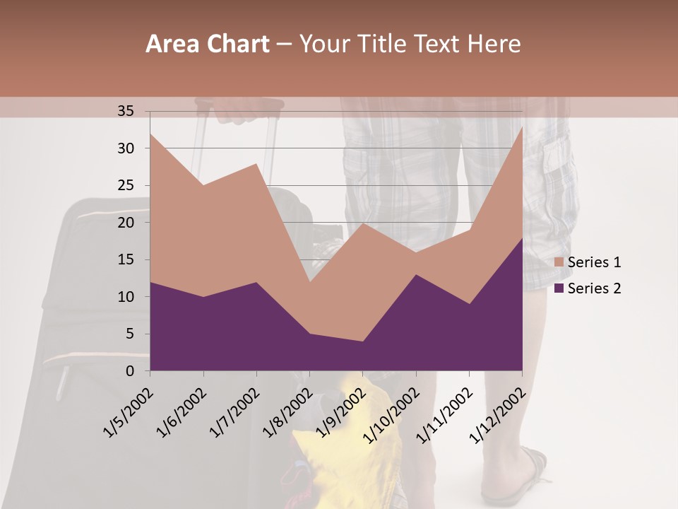 Eile Sandalen Hintergrund PowerPoint Template