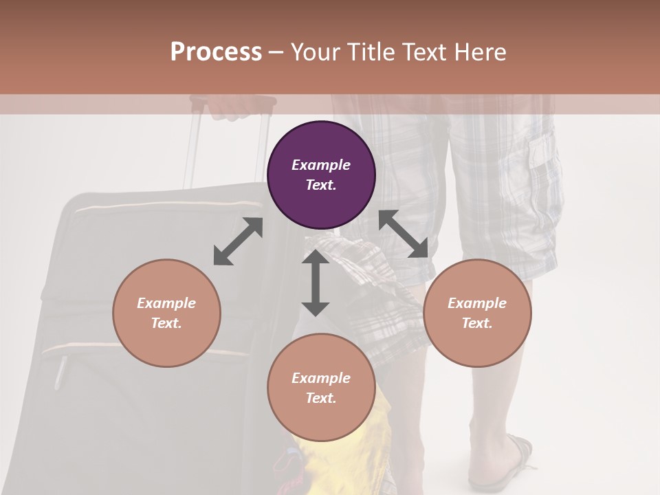 Eile Sandalen Hintergrund PowerPoint Template