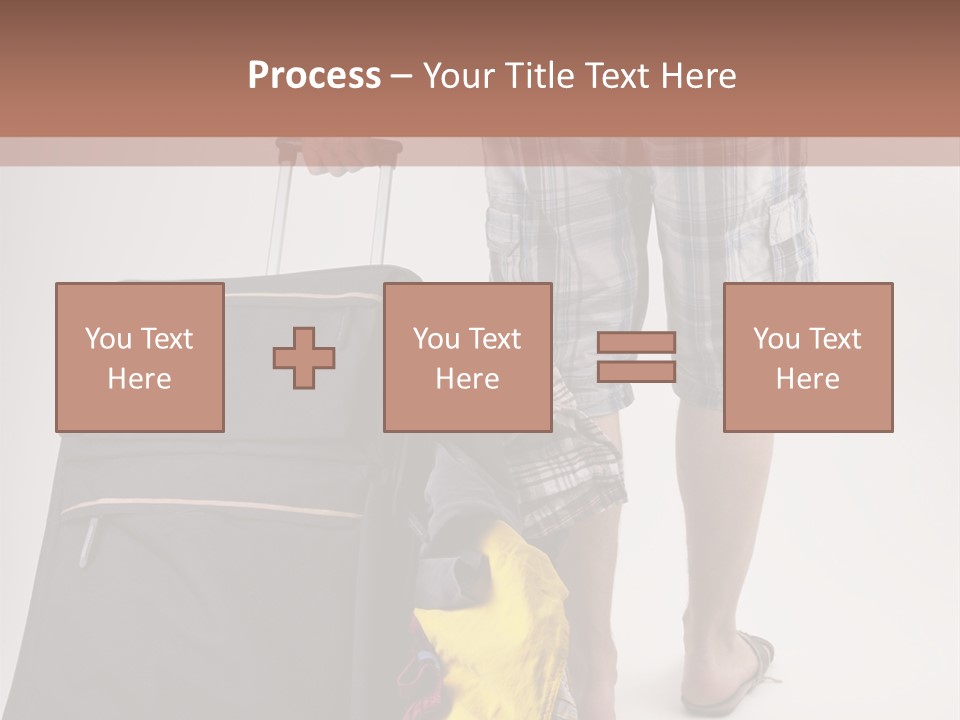 Eile Sandalen Hintergrund PowerPoint Template