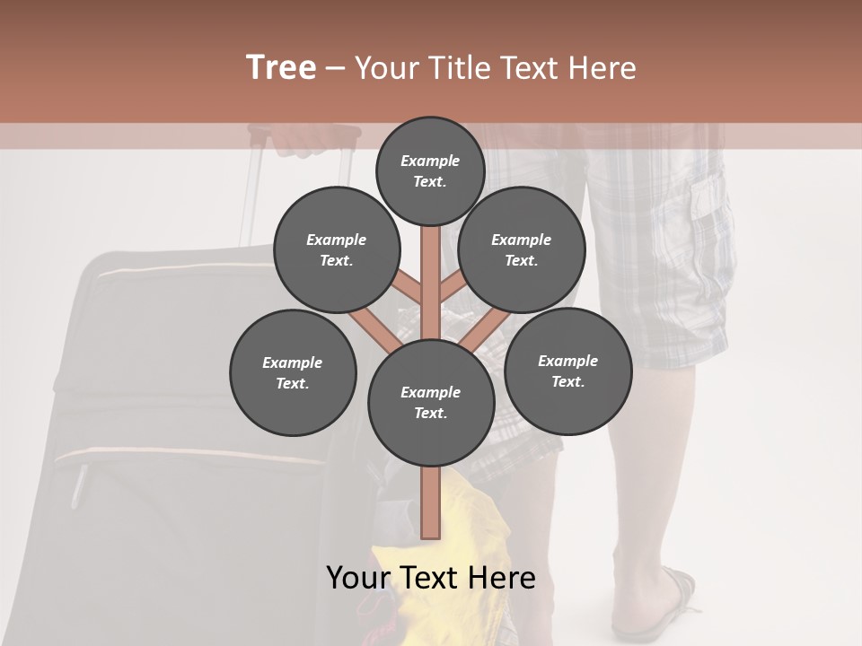 Eile Sandalen Hintergrund PowerPoint Template