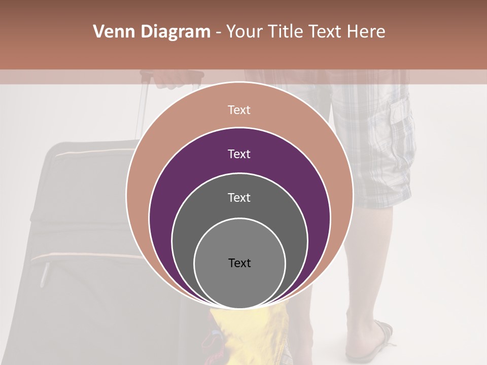 Eile Sandalen Hintergrund PowerPoint Template