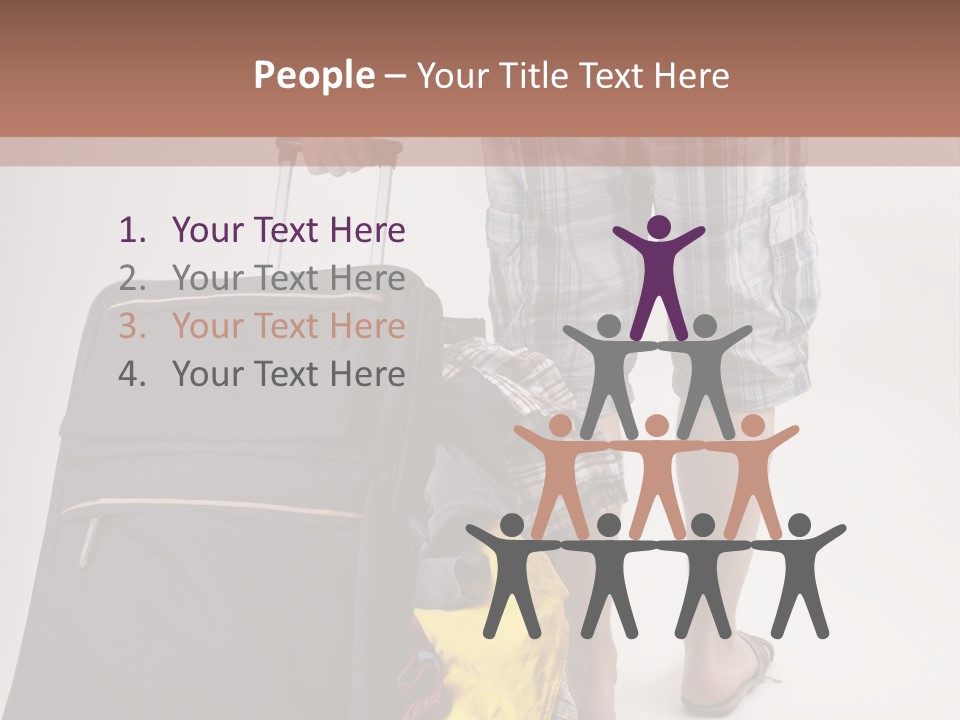 Eile Sandalen Hintergrund PowerPoint Template