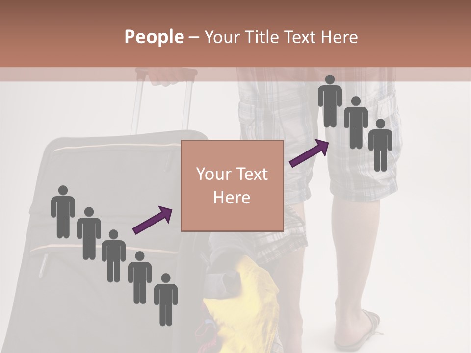 Eile Sandalen Hintergrund PowerPoint Template