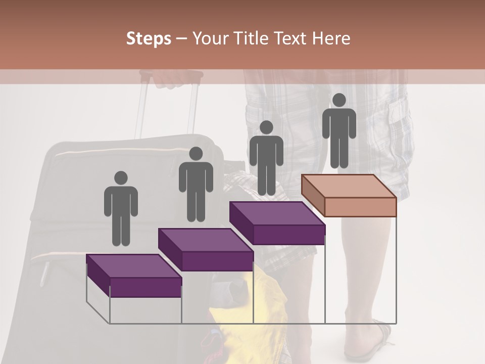 Eile Sandalen Hintergrund PowerPoint Template