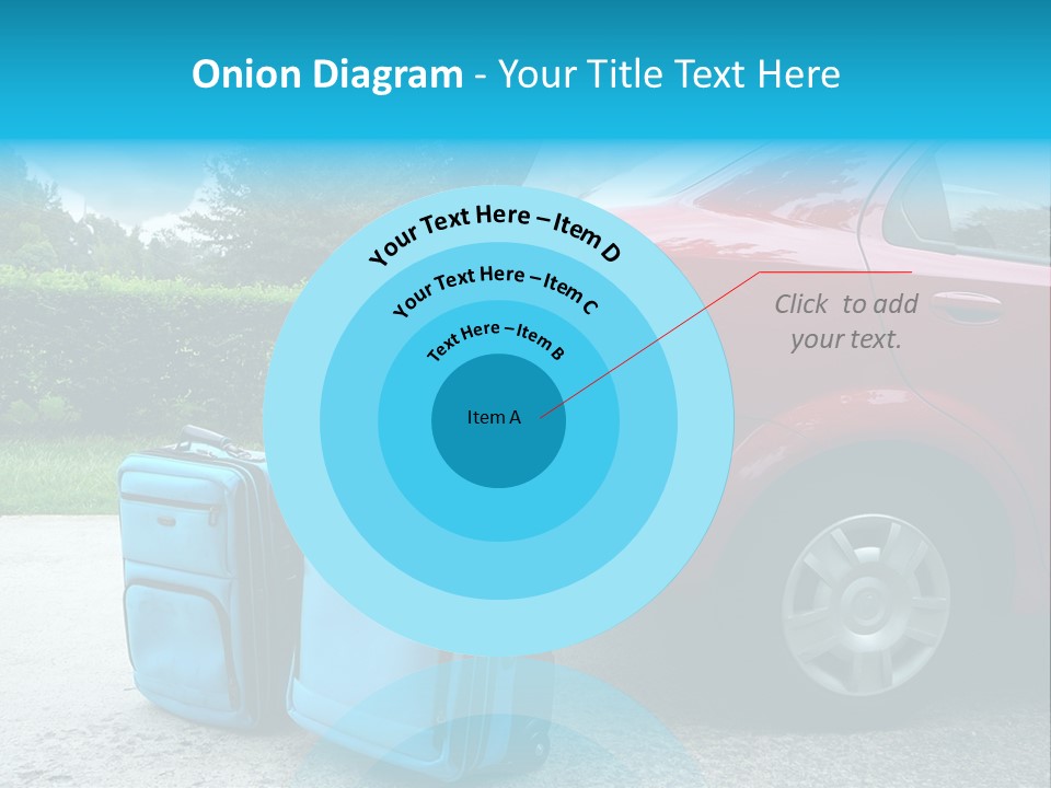 Packing Hedges Transportation PowerPoint Template