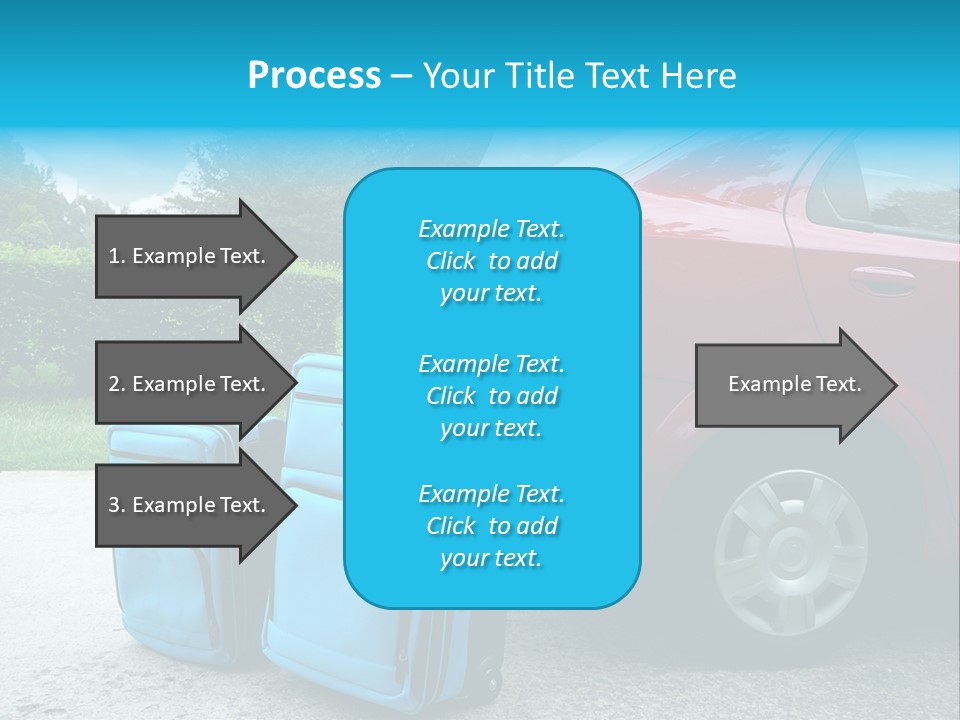Packing Hedges Transportation PowerPoint Template