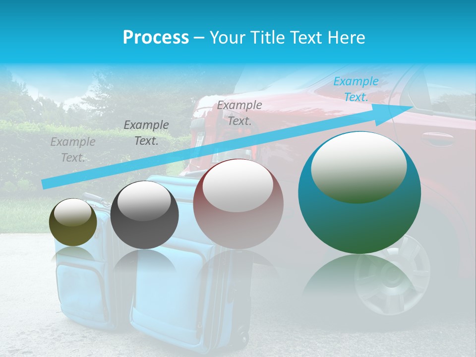 Packing Hedges Transportation PowerPoint Template