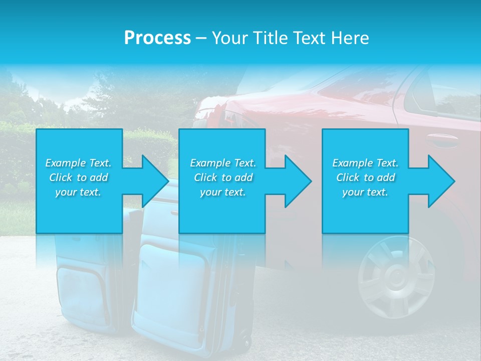 Packing Hedges Transportation PowerPoint Template