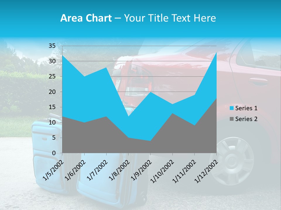 Packing Hedges Transportation PowerPoint Template