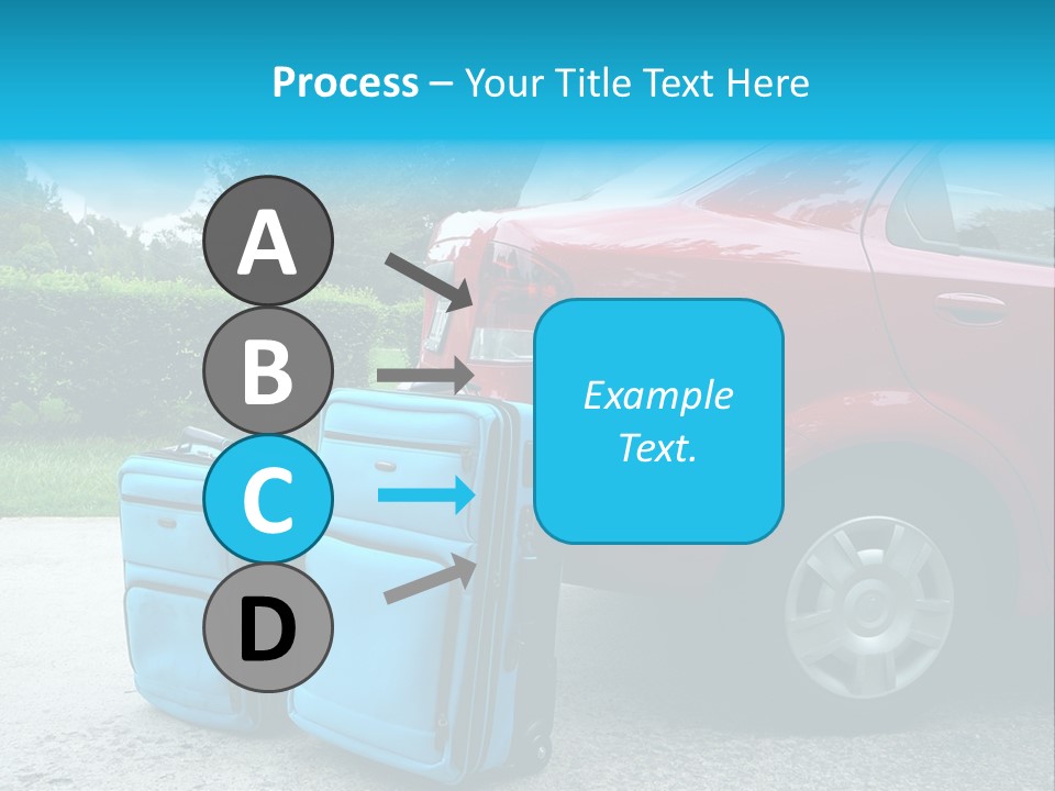 Packing Hedges Transportation PowerPoint Template