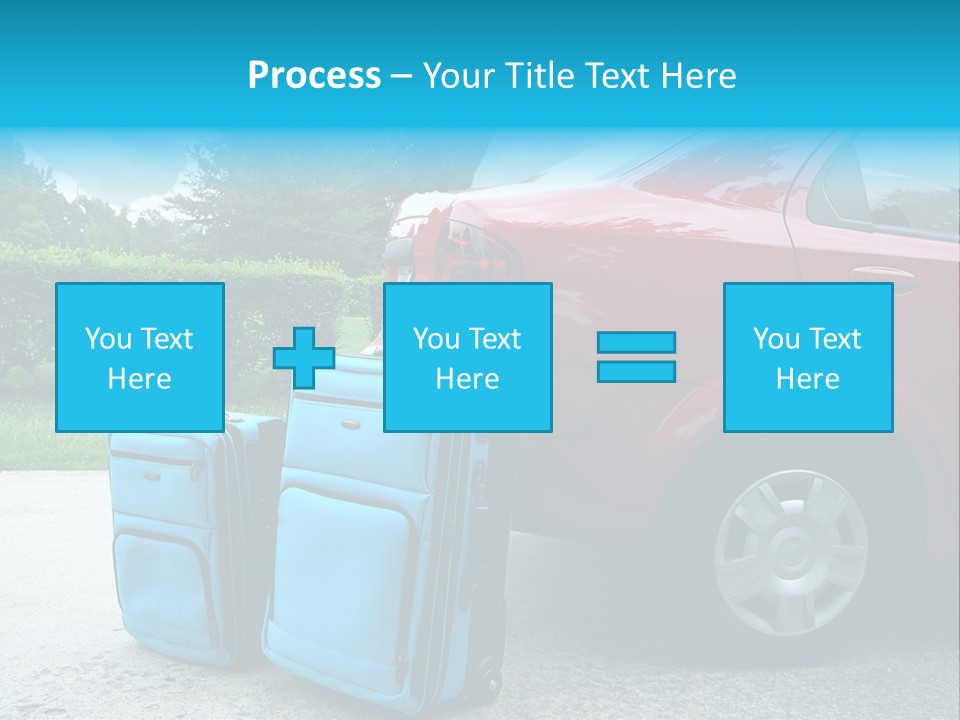 Packing Hedges Transportation PowerPoint Template