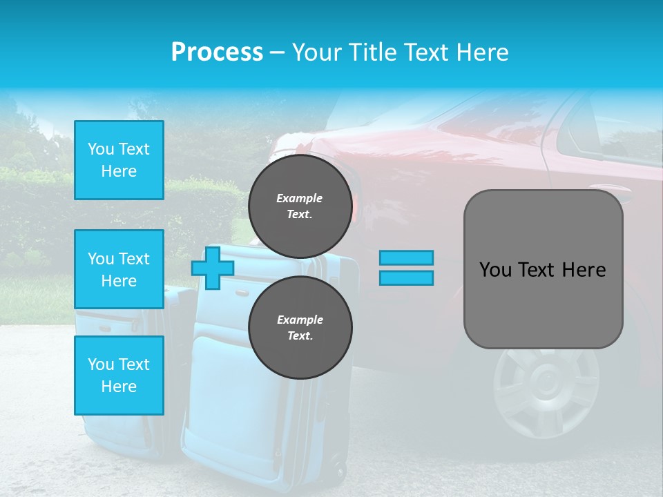 Packing Hedges Transportation PowerPoint Template