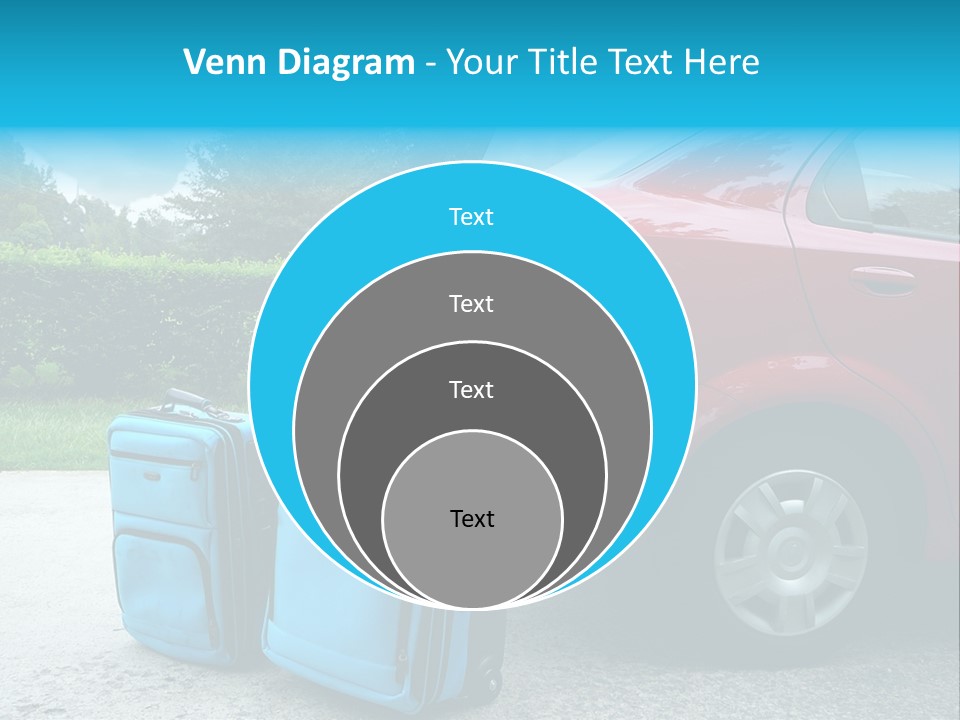 Packing Hedges Transportation PowerPoint Template
