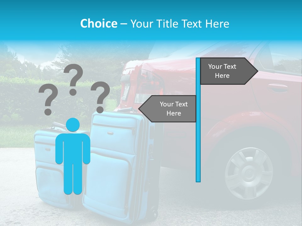Packing Hedges Transportation PowerPoint Template