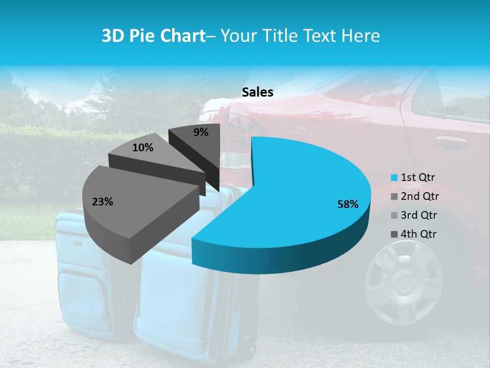 Packing Hedges Transportation PowerPoint Template