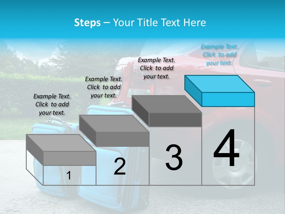 Packing Hedges Transportation PowerPoint Template