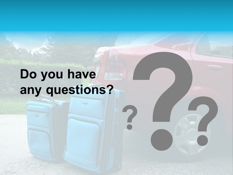 Packing Hedges Transportation PowerPoint Template