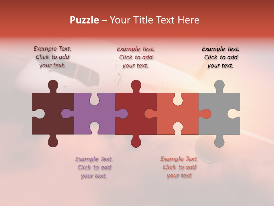 Tourism Big Wings PowerPoint Template